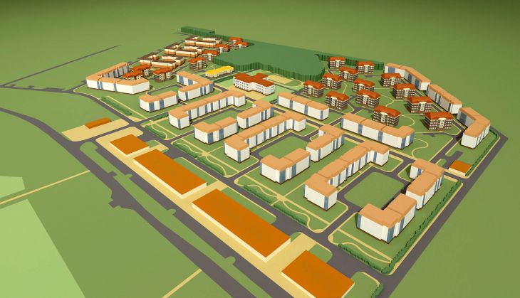 Проект планировки в д.Большие жеребцы