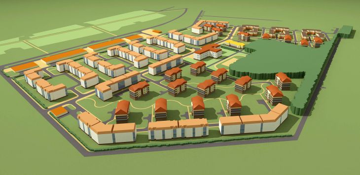 Проект планировки в д.Большие жеребцы