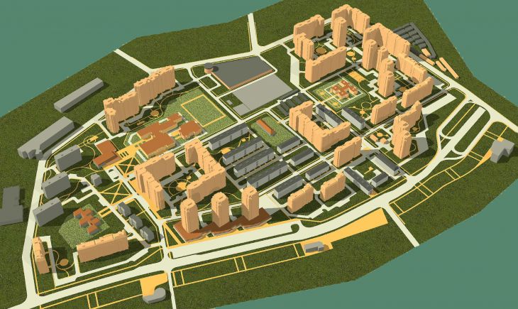 Проект планировки и застройки квартала Жегалово в г.Щелково